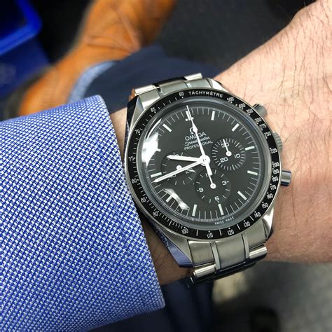 omega speedmaster too big|Is a Speedmaster Moonwatch 42mm too big for a 6.5inch/16.